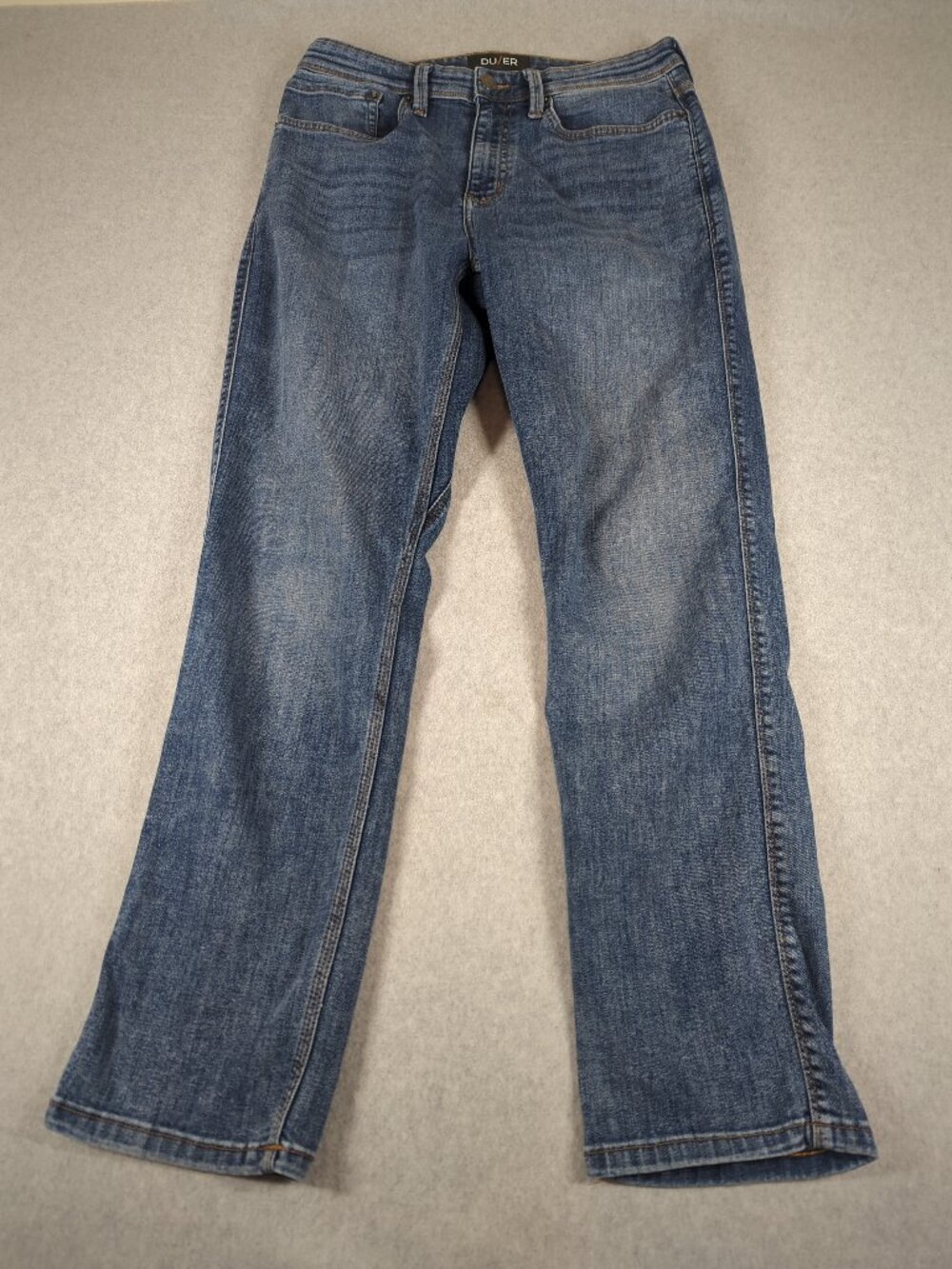 DU/ER Duer Jeans Men's 30x30 Blue L2X Athletic Straight Leg Stretch